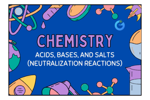 Acids, Bases, & Salts: Neutralization Reactions