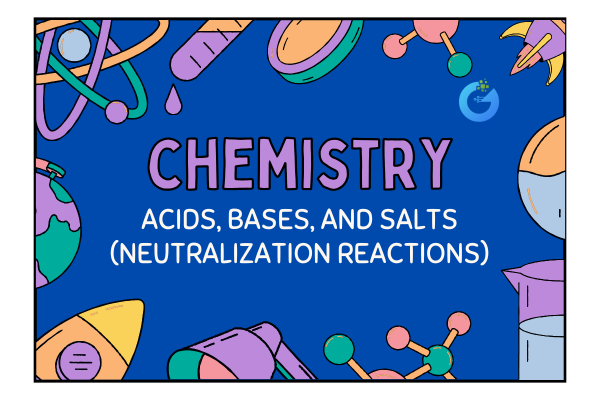 Acids, Bases, & Salts: Neutralization Reactions